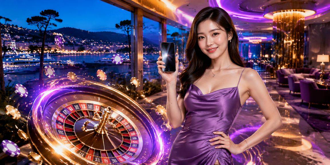 Bảng hiệu neon giải trí ban đêm tại Đà Lạt gợi không khí sôi động của cá cược và trò chơi trực tuyến